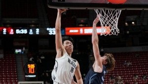 美媒：杨瀚森隔扣了对手 中国约基奇是有弹跳的